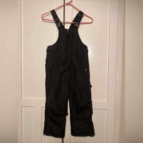 Arctic Quest kids black snow bibs M (5-6) - Picture 2 of 4
